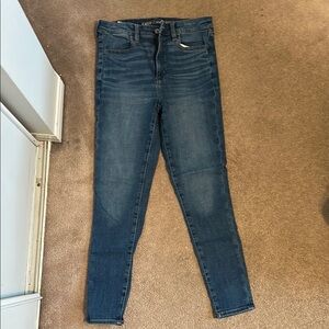 Women's Skinny Blue Jeans